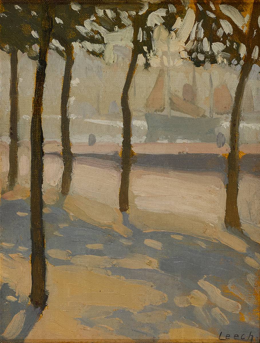 THE PLACE, CONCARNEAU, MORNING by William John Leech RHA ROI (1881-1968) at Whyte's Auctions