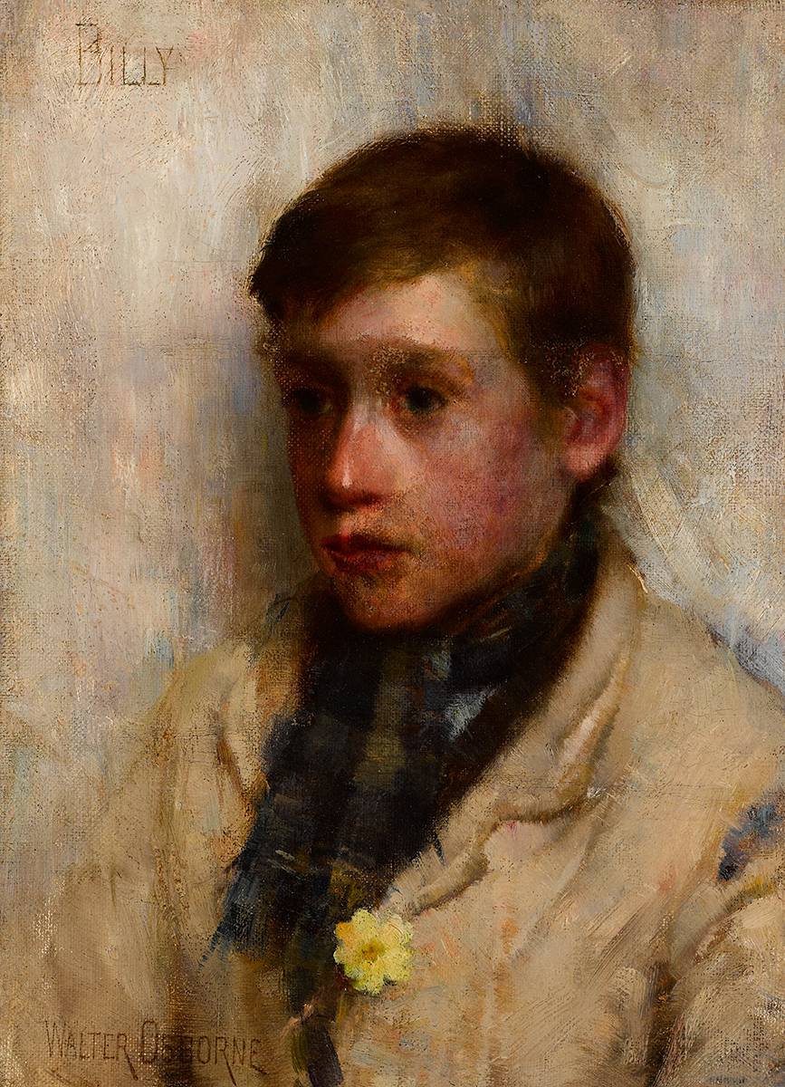 BILLY by Walter Frederick Osborne RHA ROI (1859-1903) at Whyte's Auctions