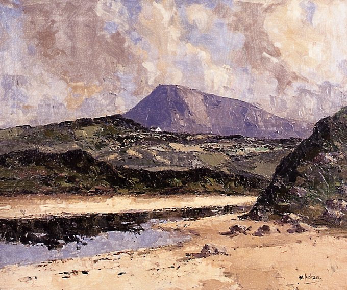 NEAR SHEEPHAVEN, COUNTY DONEGAL by William Jackson sold for 1,270 at Whyte's Auctions
