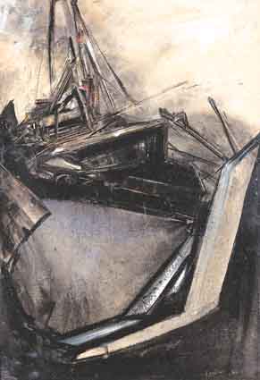 BOAT STUDY by Jonathan Wade sold for 2,158 at Whyte's Auctions