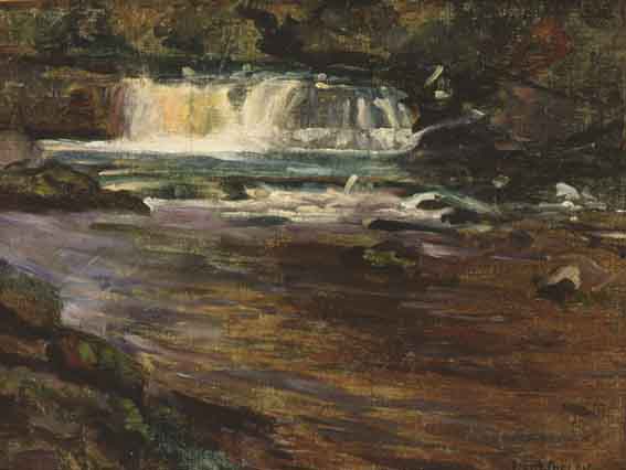 THE WATERFALL by Leo Whelan sold for 1,800 at Whyte's Auctions