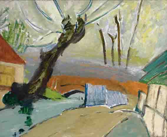 PLANE TREES, FRANCE by Grace Henry sold for 3,400 at Whyte's Auctions