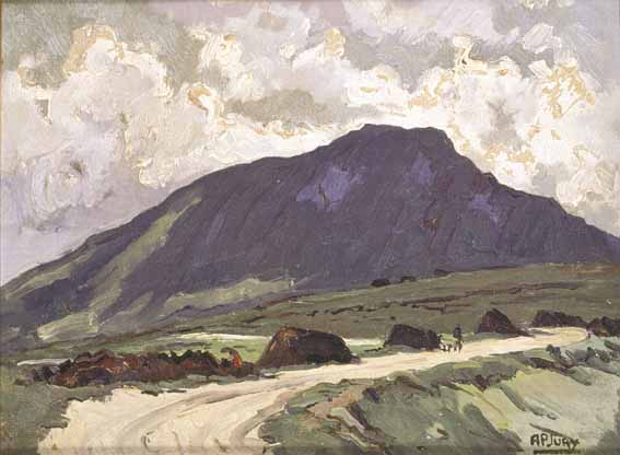 SLIEVE MORE, ACHILL ISLAND by Anne Primrose Jury sold for 1,800 at Whyte's Auctions