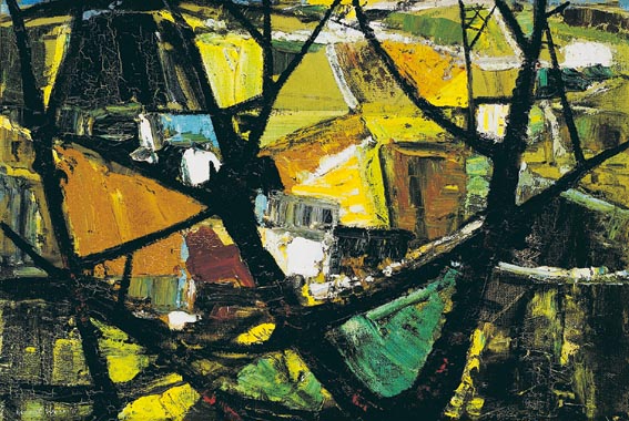 DONEGAL MOSAIC by Kenneth Webb RWA FRSA RUA (b.1927) at Whyte's Auctions