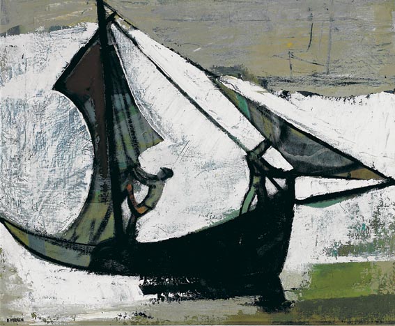 SETTING SAIL ONE MORNING by Barbara Warren sold for 4,200 at Whyte's Auctions