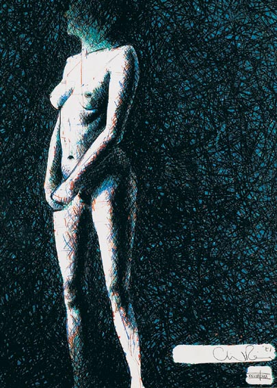 STANDING NUDE by Chris Wilson sold for 1,500 at Whyte's Auctions