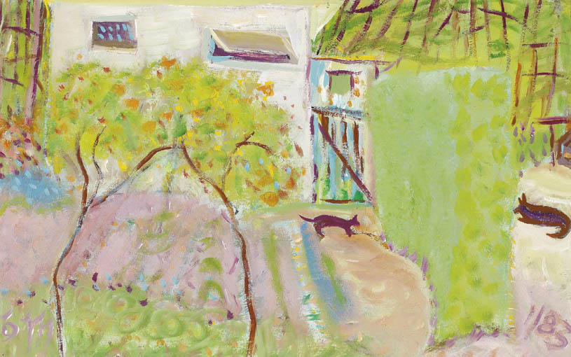 CLARICE'S GARDEN, PARADISE ISLAND by Tony O'Malley HRHA (1913-2003) at Whyte's Auctions