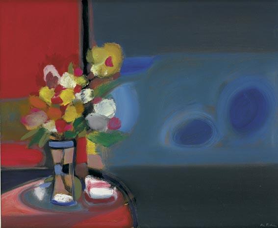 FLOWER STUDY by Eric Patton RHA (1925-2004) at Whyte's Auctions