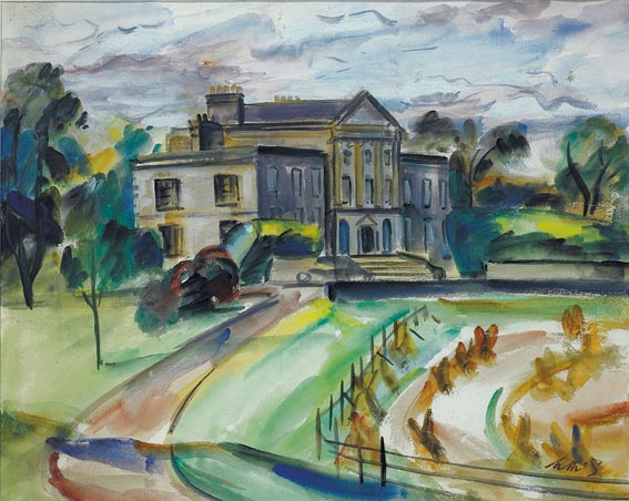 CHARLEVILLE, COUNTY WICKLOW by Norah McGuinness HRHA (1901-1980) at Whyte's Auctions