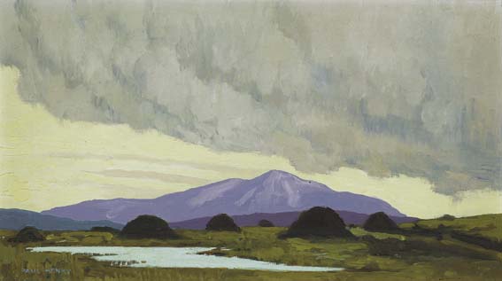 THREATNING RAIN, circa 1936-37 by Paul Henry sold for 62,000 at Whyte's Auctions