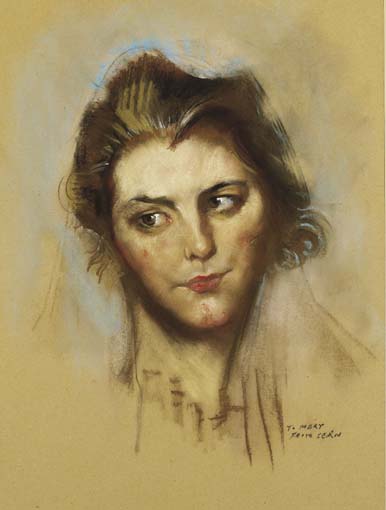 PORTRAIT OF MARY, THE ARTIST'S SISTER by Sen Keating sold for 11,000 at Whyte's Auctions