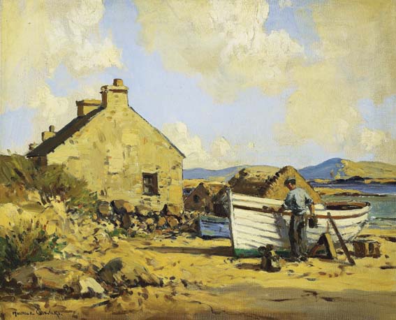 MAGHERGALLON, COUNTY DONEGAL by Maurice Canning Wilks sold for 16,000 at Whyte's Auctions