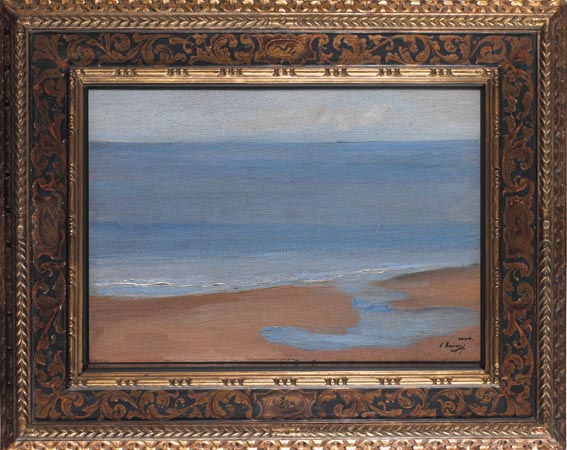 DAWN, WHERE "THE JEWS RIVER" JOINS THE SEA by Sir John Lavery sold for 23,000 at Whyte's Auctions
