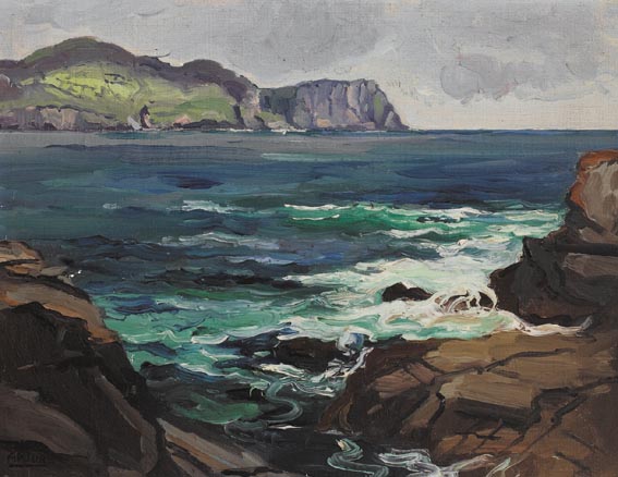 HORN HEAD, COUNTY DONEGAL by Anne Primrose Jury sold for 1,400 at Whyte's Auctions