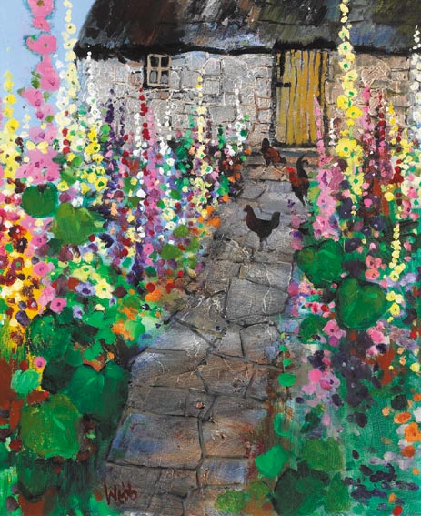 UP THE GARDEN PATH (COTTAGE GARDEN) by Kenneth Webb sold for 14,000 at Whyte's Auctions