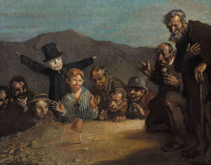 AND CORN SHALL GROW IN THE DESERT by Sir William Orpen sold for 42,000 at Whyte's Auctions