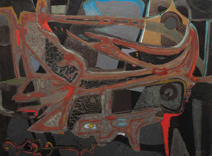 MASQUERADE, 1960 by Gerard Dillon sold for 10,500 at Whyte's Auctions