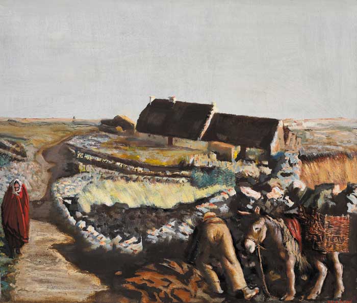 THE WIND THAT SHAKES THE BARLEY, 1941 by Sen Keating PPRHA HRA HRSA (1889-1977) at Whyte's Auctions