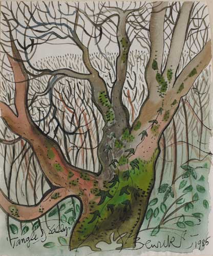 TANGLE OF SALLYS, 1985 by Pauline Bewick RHA (1935-2022) at Whyte's Auctions