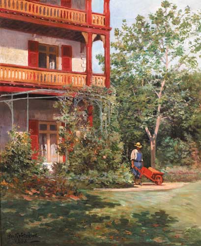 MAISON ET JARDIN, 1893 by George S. Waterlow (fl. 1890s-1932) at Whyte's Auctions