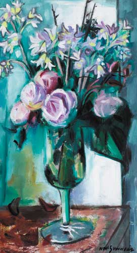 FLOWERS, 1957 by Norah McGuinness sold for 12,500 at Whyte's Auctions