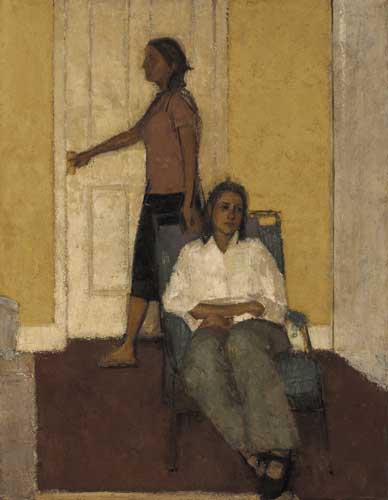 THE LIVING ROOM by Colin Watson sold for 10,000 at Whyte's Auctions