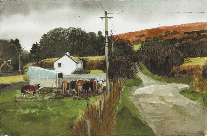 HILL FARM, 2006 by Martin Gale RHA (b.1949) at Whyte's Auctions