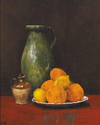 GREEN AND GOLD by John Crampton Walker sold for 3,000 at Whyte's Auctions