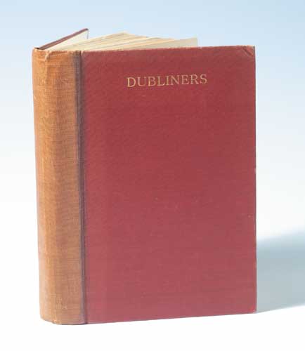 DUBLINERS, the rare first edition by James Joyce sold for 7,200 at Whyte's Auctions