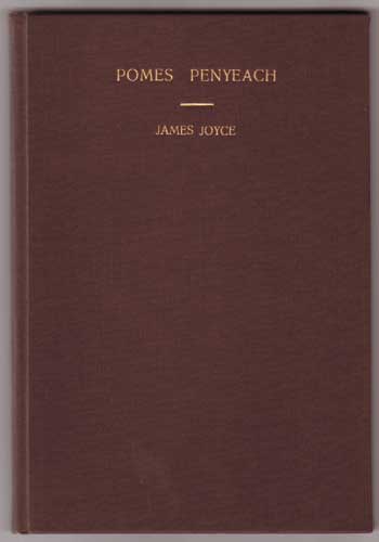 POMES PENYEACH - the second American edition, limited to 100 copies by James Joyce sold for 1,500 at Whyte's Auctions
