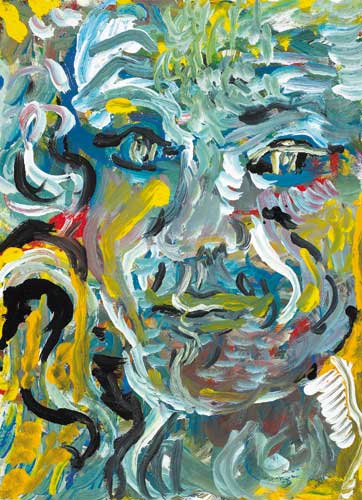 FACE, 1990 by Eithne Jordan sold for 950 at Whyte's Auctions