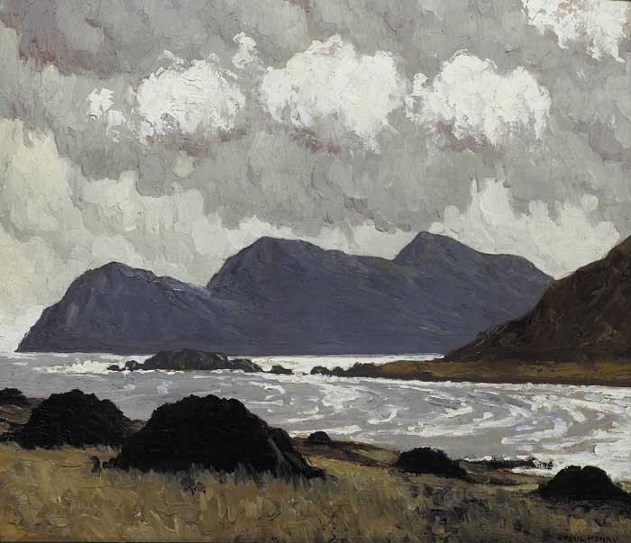 ACHILL HEAD, circa 1929 by Paul Henry sold for 90,000 at Whyte's Auctions