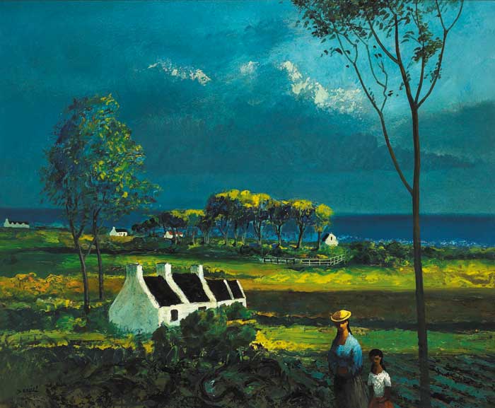 SUNDAY AFTERNOON by Daniel O'Neill sold for 55,000 at Whyte's Auctions