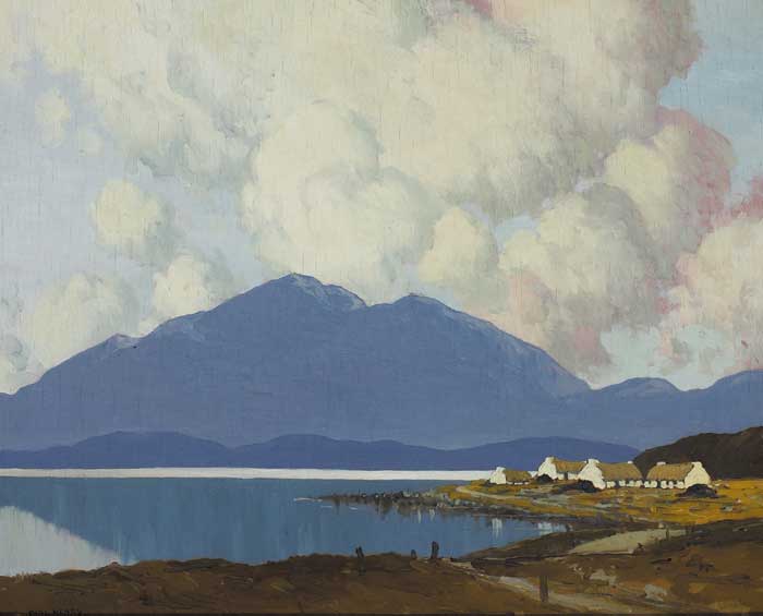 EVENING IN CONNEMARA by Paul Henry sold for 90,000 at Whyte's Auctions