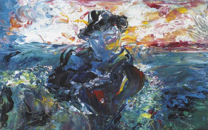 SEEK NO FURTHER II, 1947 by Jack Butler Yeats sold for 88,000 at Whyte's Auctions