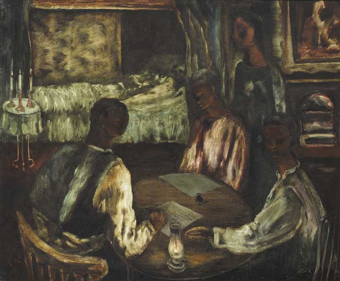 THE BEDROOM by Daniel O'Neill (1920-1974) at Whyte's Auctions