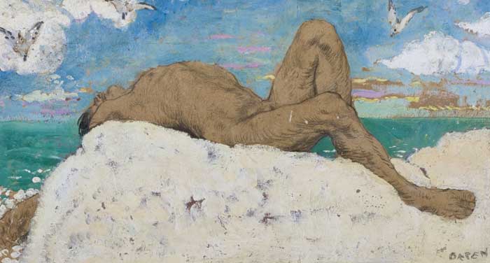 NUDE ON THE HILL OF HOWTH by Sir William Orpen sold for 16,500 at Whyte's Auctions