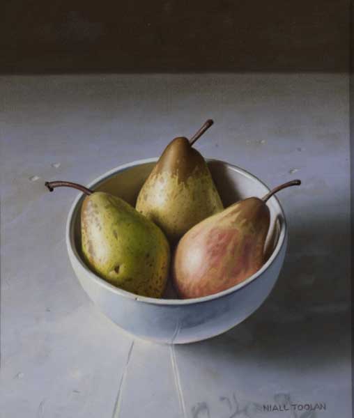 THREE PEARS by Niall Toolan sold for 600 at Whyte's Auctions