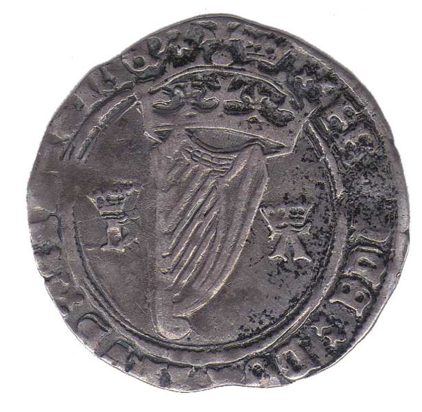 1534-5 Anne Boleyn as Queen - an Irish silver groat coin at Whyte's Auctions