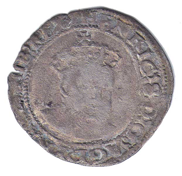 Henry VIII Irish silver groat coin, minted in Dublin at Whyte's Auctions