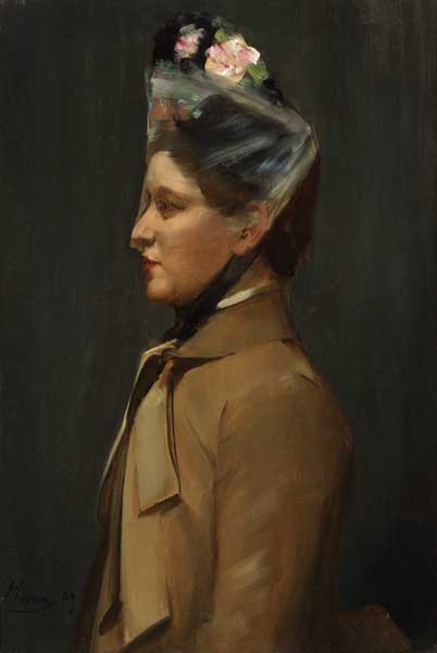 MISS KATE GENTLES, 1889 by Sir John Lavery sold for 21,000 at Whyte's Auctions