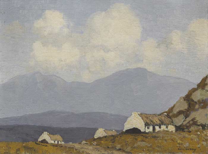 CONNEMARA LANDSCAPE, c.1930 by Paul Henry sold for 60,000 at Whyte's Auctions