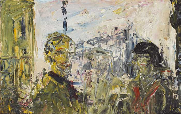 THE STREET IN SHADOW, 1932 by Jack Butler Yeats sold for 72,000 at Whyte's Auctions