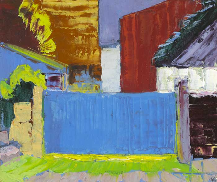 THE BLUE GATE, 2009 by John Jobson sold for 300 at Whyte's Auctions