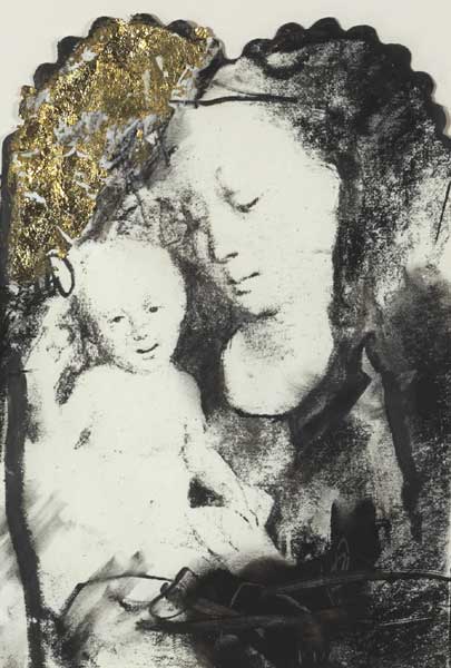 WOMAN WITH GOSPEL, 1986 by Ross Wilson sold for 300 at Whyte's Auctions