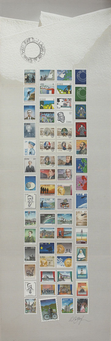 STAMP DESIGNS by Robert Ballagh (b.1943) at Whyte's Auctions