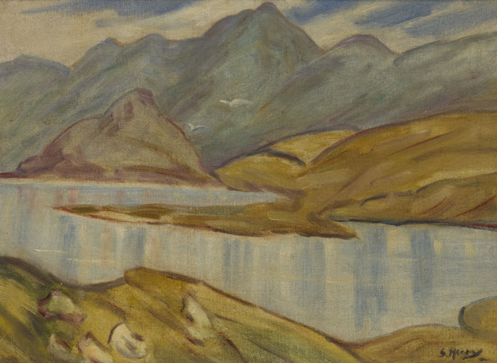 CARAGH LAKE, COUNTY KERRY by Grace Henry sold for 2,000 at Whyte's Auctions