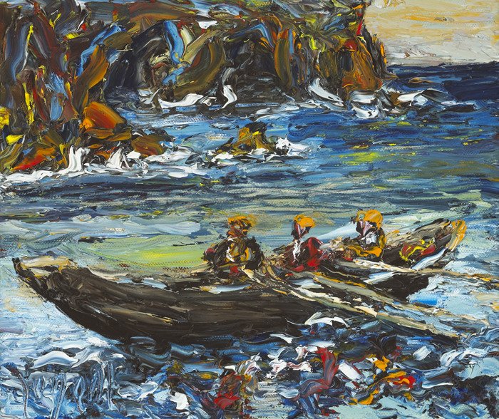 OFF BRANDON CREEK, COUNTY KERRY by Liam O'Neill sold for 2,600 at Whyte's Auctions