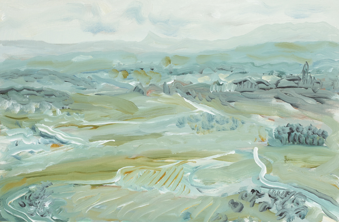WINTER LANDSCAPE III, 1998 by Eithne Jordan sold for 540 at Whyte's Auctions
