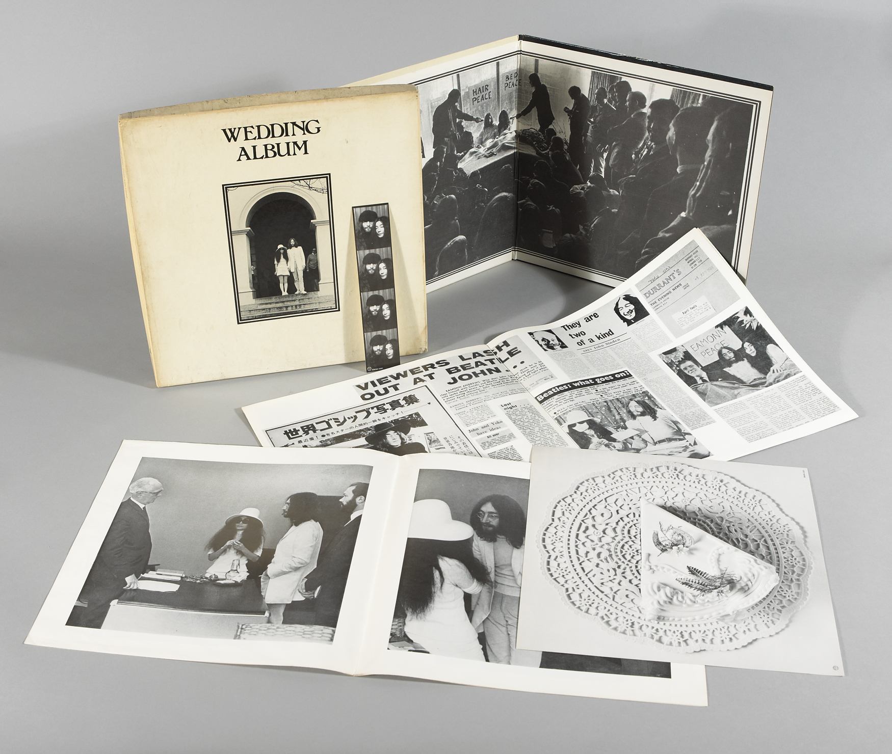 John Lennon and Yoko Ono: The Wedding Album 1969 at Whyte's Auctions